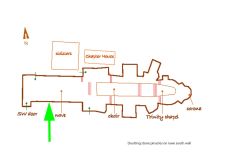 location-of-Doulting-pinnacles-on-nave-south-wall