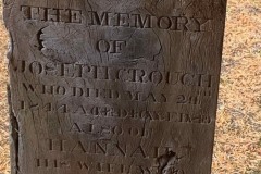 Wooden-grave-marker