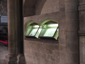 Bible niche – Canterbury Historical and Archaeological Society